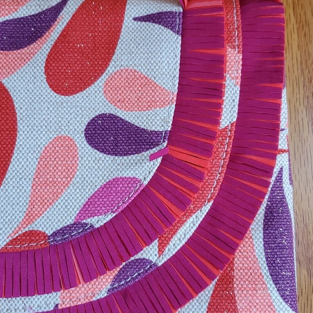 Vera Bradley Fringed Wristlet NWT